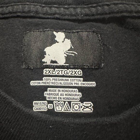 Monday Night Nitro Wrestling Men's Black T Shirt Size 2XL Off the Rope - Picture 3 of 4